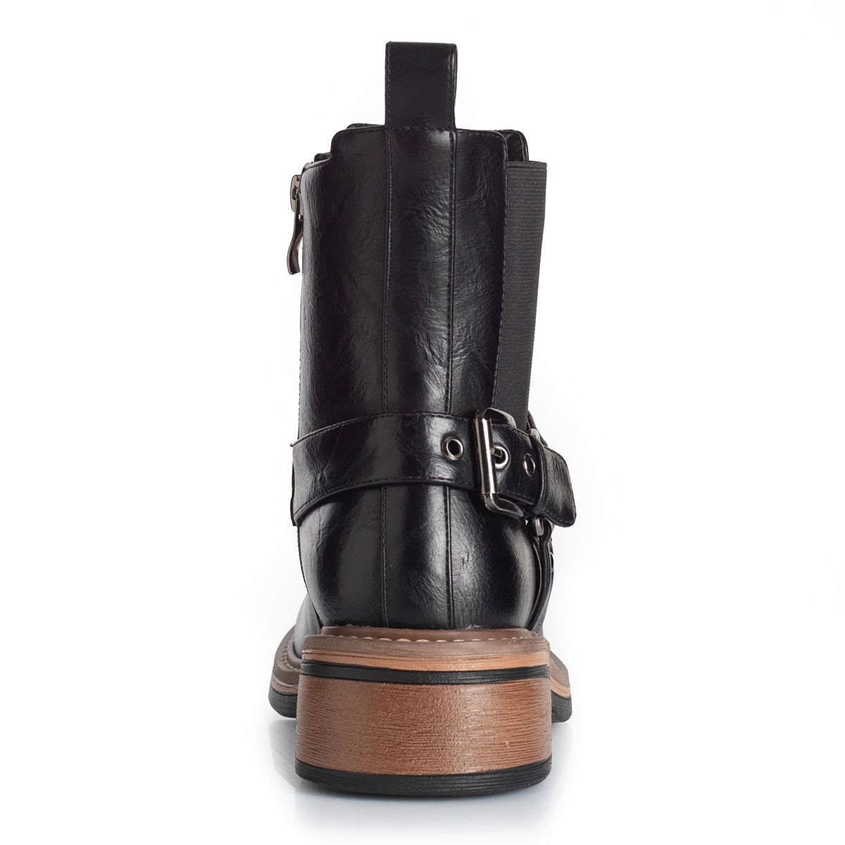VIA UNO - Botin Mujer Via Uno WestWinter Frontier Negro