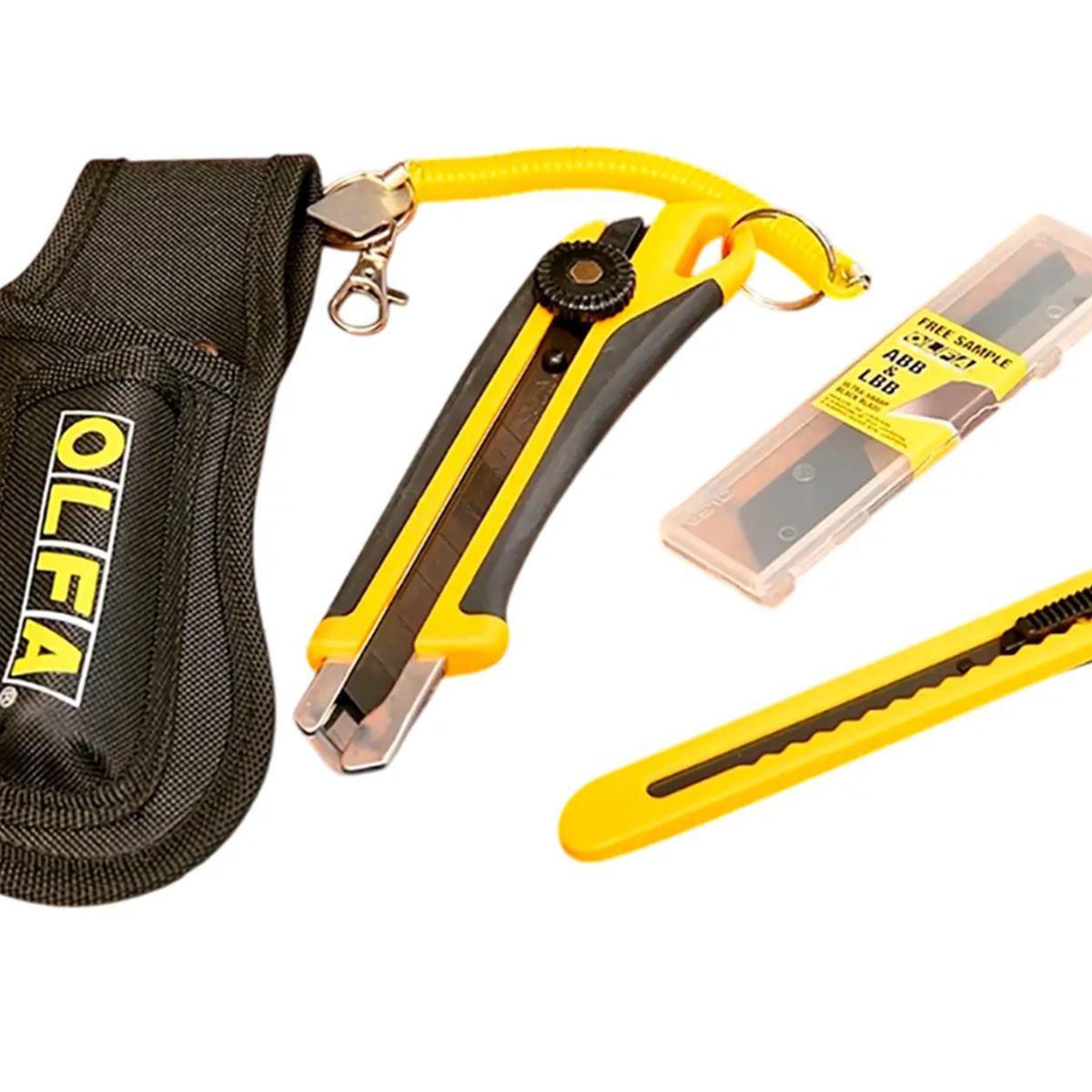 OLFA - Pack Cuchillos 18-9 Mm Con Estuche Y Accesorio - Olfa