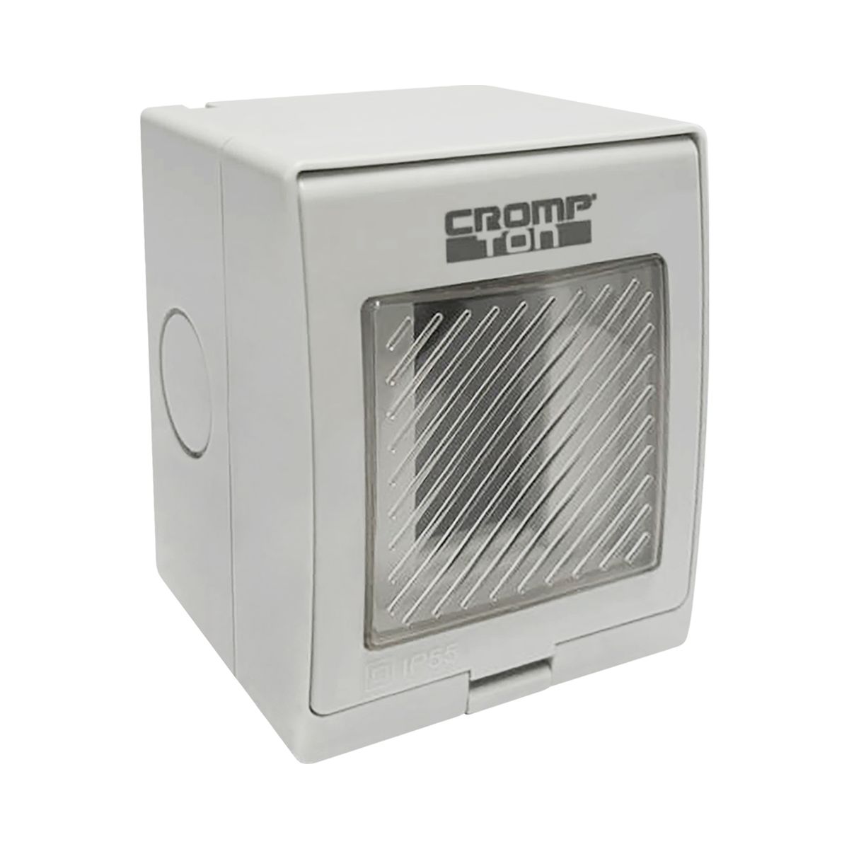 CROMPTON - Caja 1 Módulo Hidrobox  Interperie Ip55 Sobrepuesta