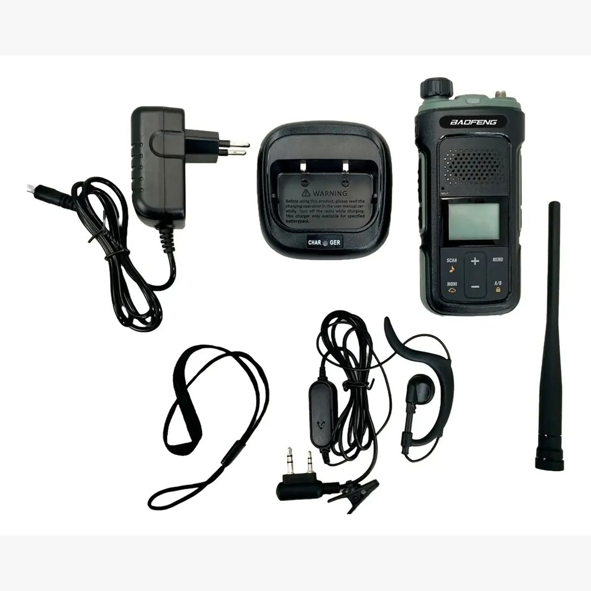 BAOFENG - Radios Intercomunicadores X2 Radios Baofeng 9441 Negro BF-UV-11