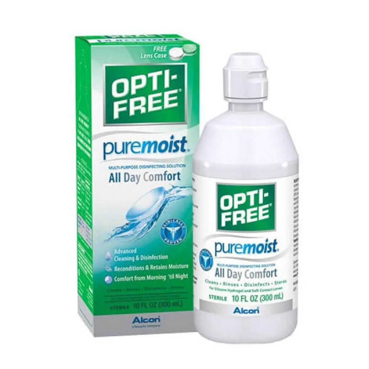 GENERICO - Opti-free Pure Moist Solucion Desinfectante Humectante 300ml