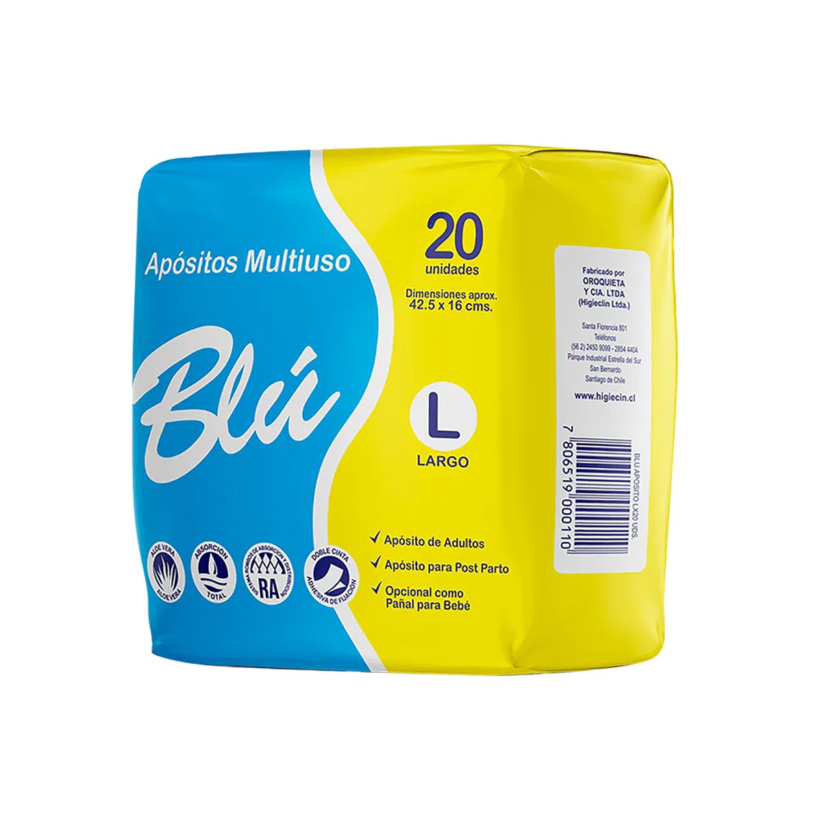 BLU - Apósitos X120 Unidades