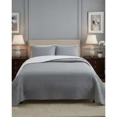 GENERICO - CUBRECAMA QUILT SHERPA PLAZA Y MEDIA 180 X 230 CM