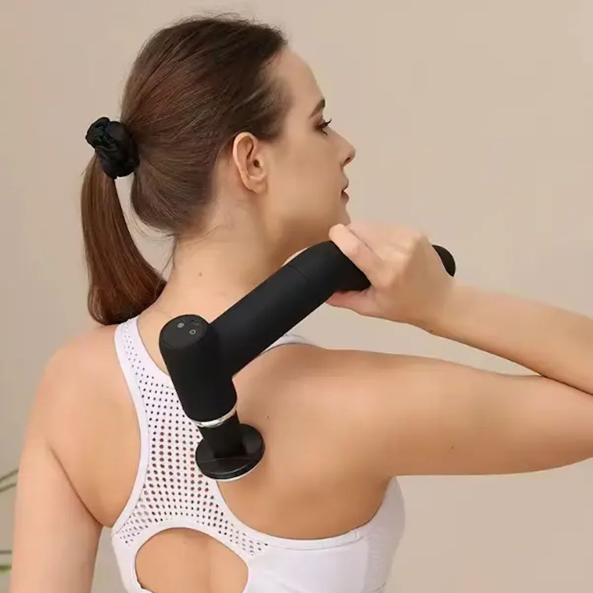 GENERICO - Masajeador Muscular Eléctrico Tipo Brazo Calor Frio Gun