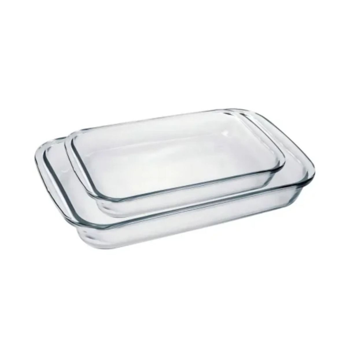 MARINEX - Set 2 Asaderas Rectangulares P/m Marinex