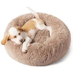 PELLITOS - Cama Para Mascotas pequeñas 60x60 redonda Felpa Oxford