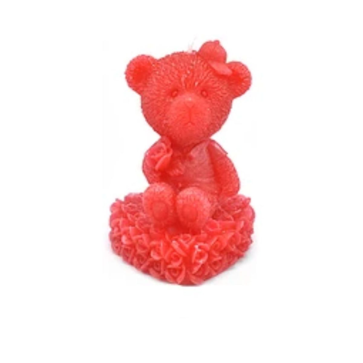 GENERICO - Vela de oso 9x6x7cm color aleatorio