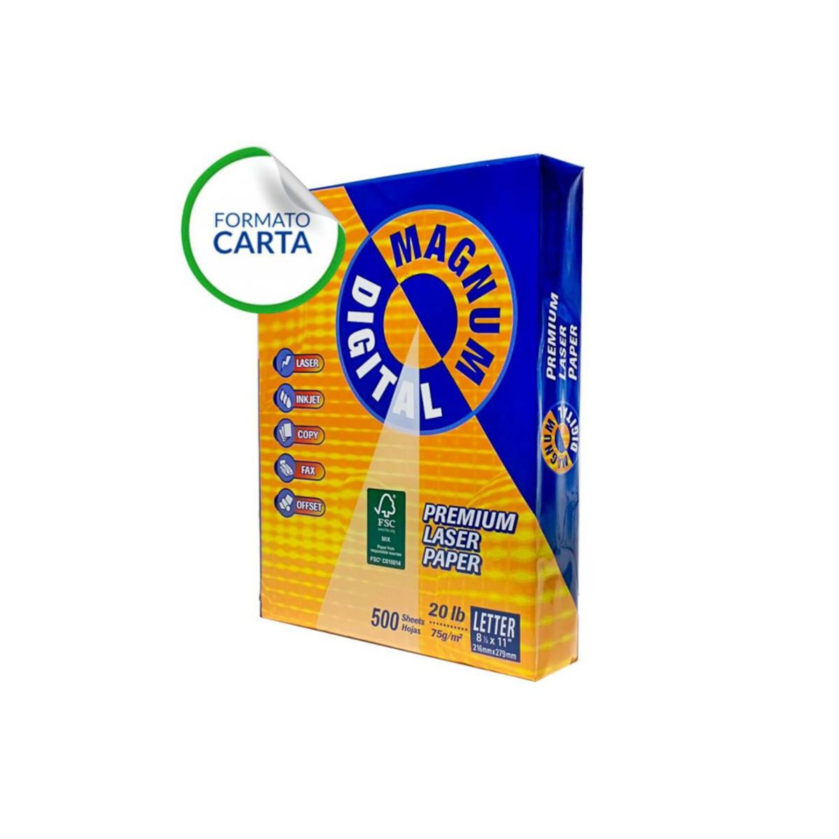 MAGNUM - Resma Carta MAGNUM 500 Hojas