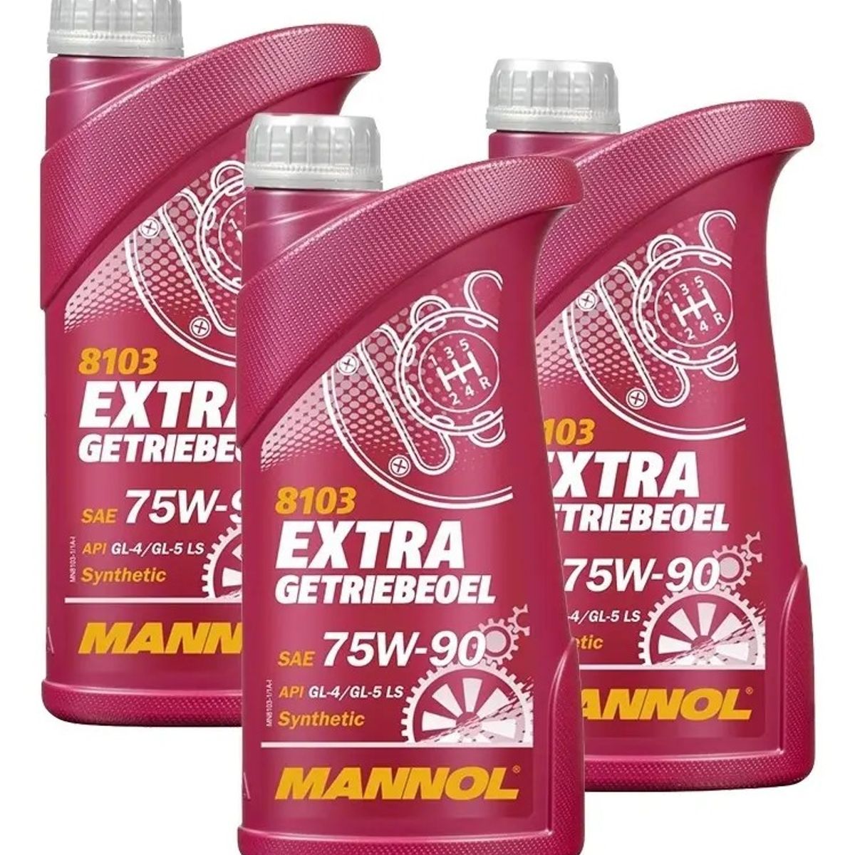 GENERICO - Mannol Caja Mecanica 75w90 Gl4gl5 3litros Sintetico Aleman