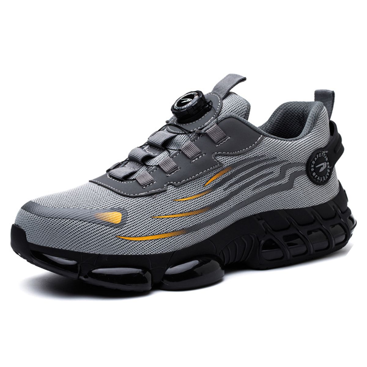DANWEILE - Zapatos de seguridad para Unisexo Gris