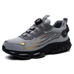 DANWEILE - Zapatos de seguridad Unisexo - Gris