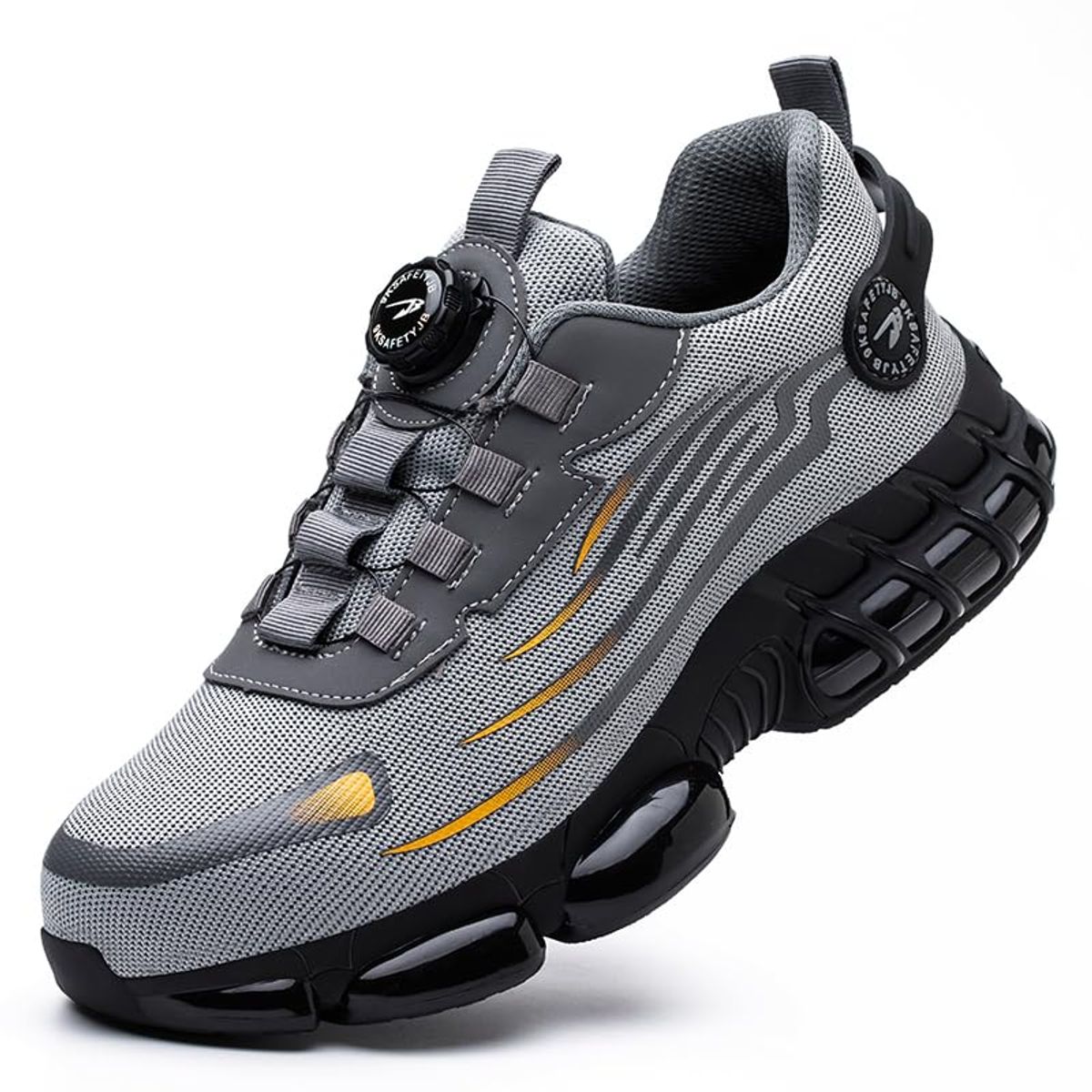 DANWEILE - Zapatos de seguridad Unisexo - Gris
