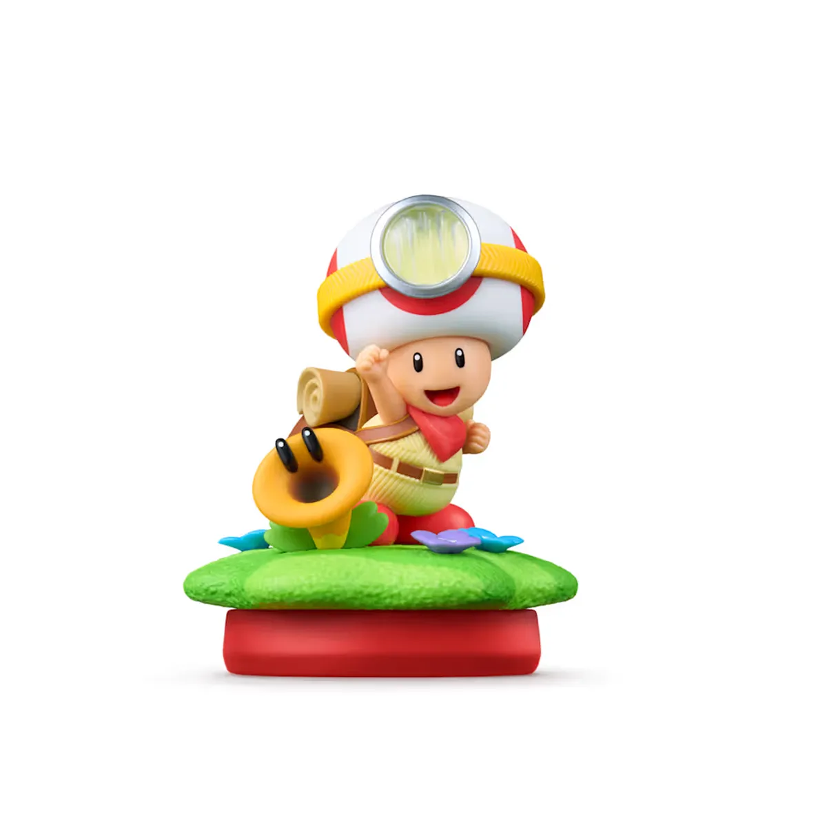 NINTENDO - Amiibo Super Mario Bros Wonder - Captain Toad & Talking Flower