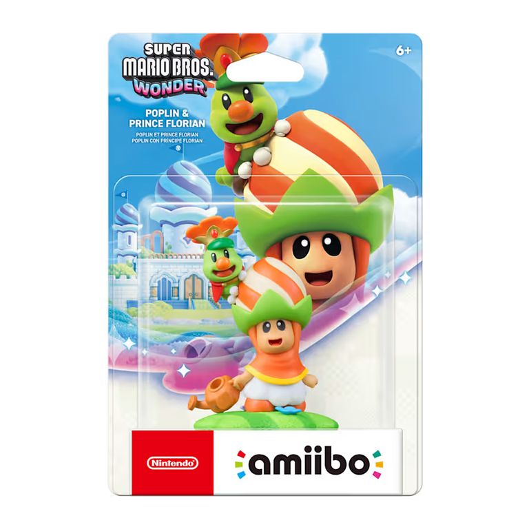 NINTENDO Amiibo Super Mario Bros Wonder - Poplin & Prince Florian