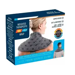 MOVI - Almohadilla Cervical Cobre Arcilla Compresa Calor Frío Cuello Dolor