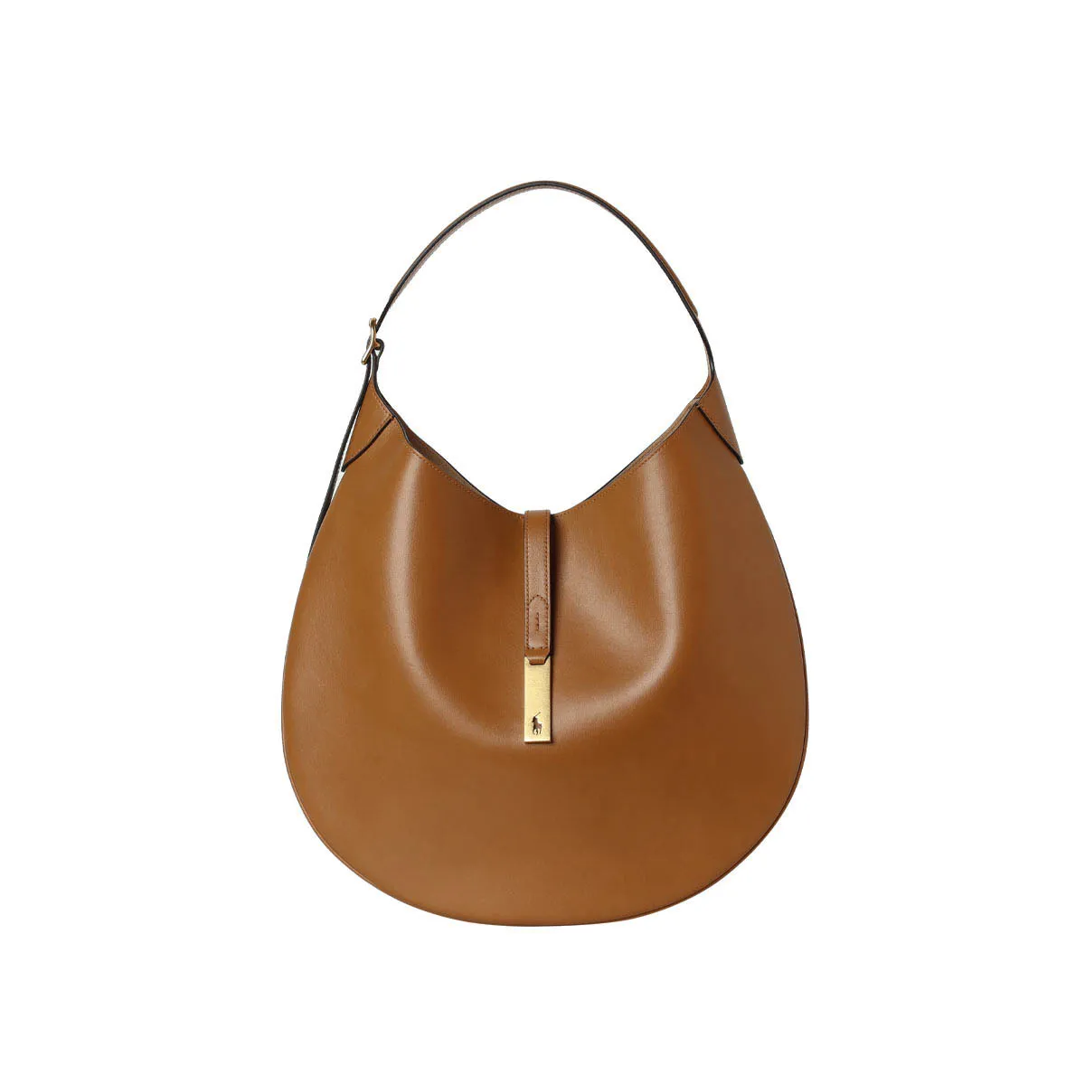 RALPH LAUREN - BOLSO HOMBRO MUJER HOBO MARRÓN