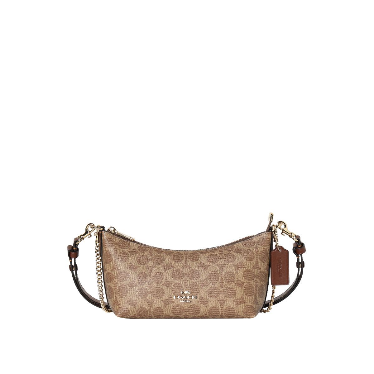 COACH - BOLSO HOMBRO MUJER CAITLIN MARRÓN MORO