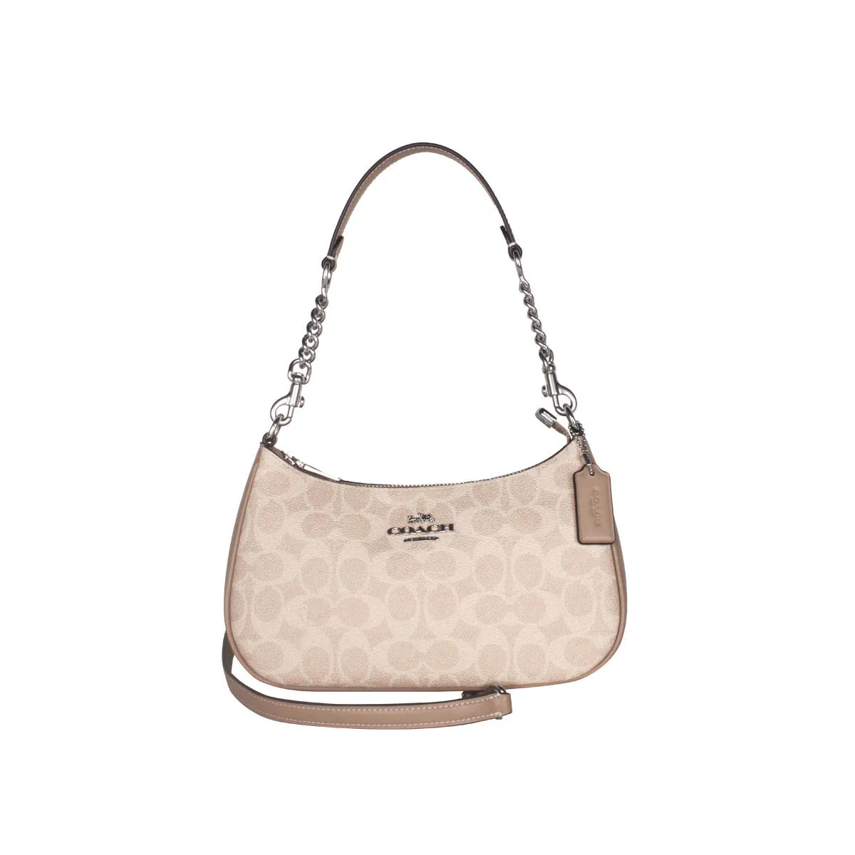 COACH - BOLSO HOMBRO MUJER GRIS TOPO