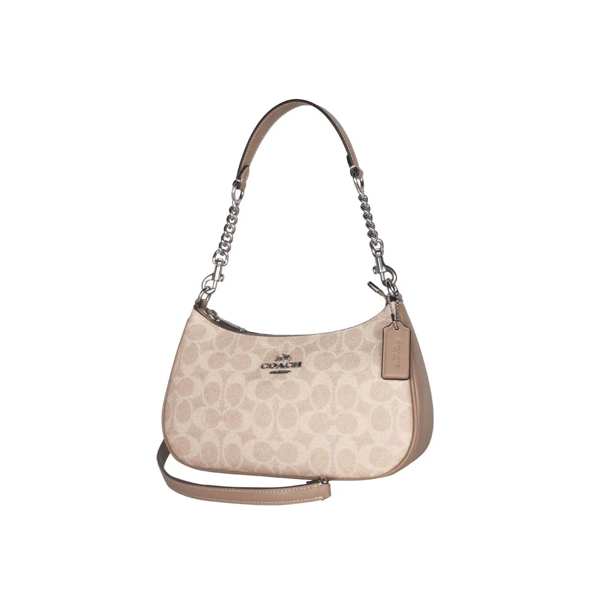 COACH - BOLSO HOMBRO MUJER GRIS TOPO