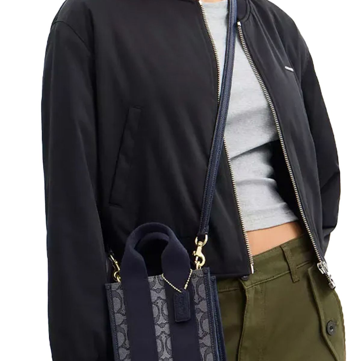 COACH - BOLSO TOTE MUJER SMITH AZUL MARINO