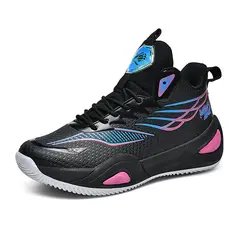 DANWEILE - Zapatillas de baloncesto deportivas informales para Unisexo - Beige
