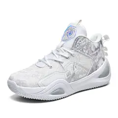 DANWEILE - Zapatillas de baloncesto de entrenamiento deportivo juvenil Rosa