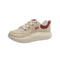 DANWEILE - Zapatillas Plataforma Unisexo Rojo