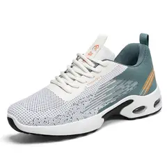 DANWEILE - Zapatos deportivos casuales para Unisexo Azul claro