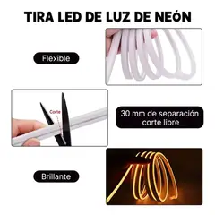 MALIK - Tira LED RGB WiFi 10 m USB Decoración Hogar