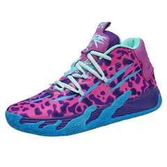DANWEILE - Zapatillas deportivas de baloncesto para Unisexo básquetbol Negro
