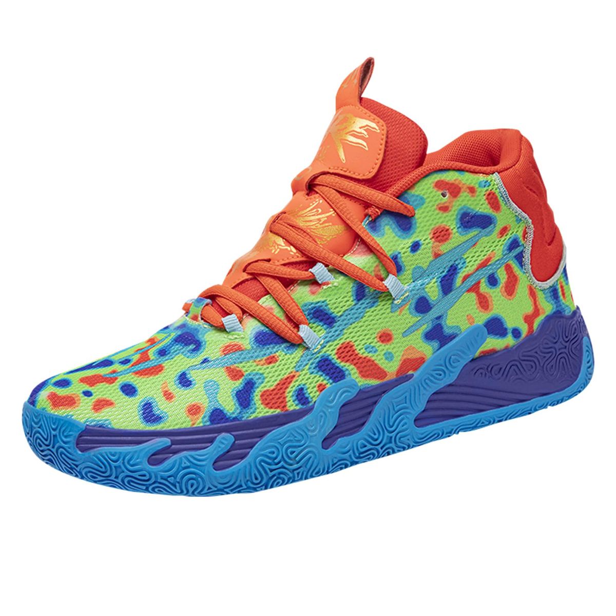 DANWEILE - Zapatillas deportivas de baloncesto para Unisexo básquetbol Negro