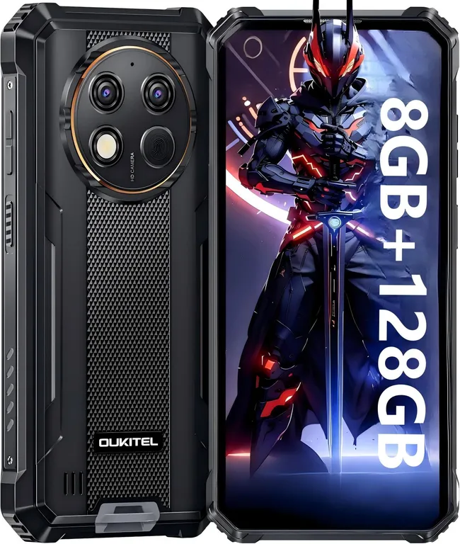 OUKITEL G1S Celular 8GB+128GB 10600mAh 13MP Android 15 Smartphone