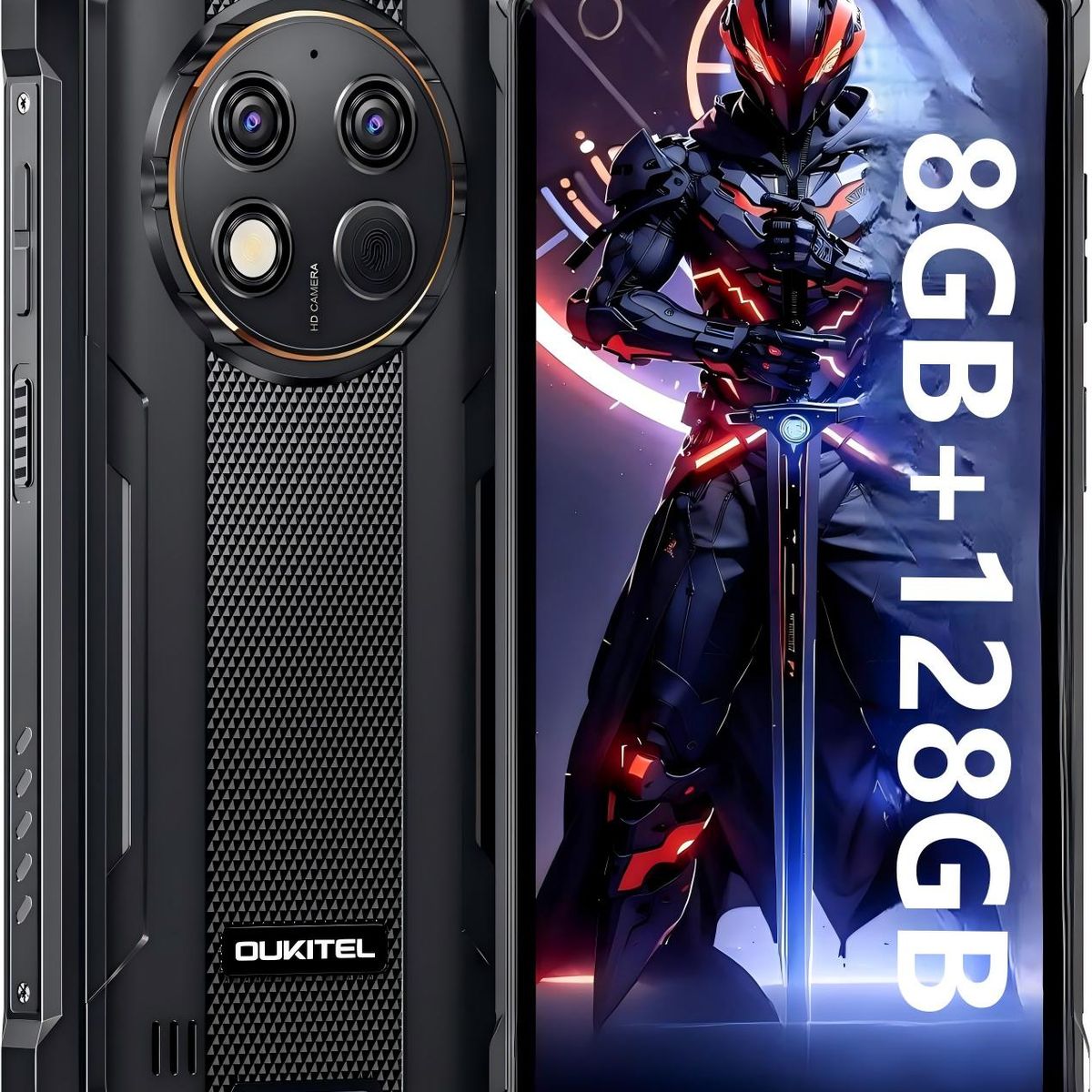 OUKITEL - Oukitel G1S Celular 8GB+128GB 10600mAh 13MP Android 15 Smartphone