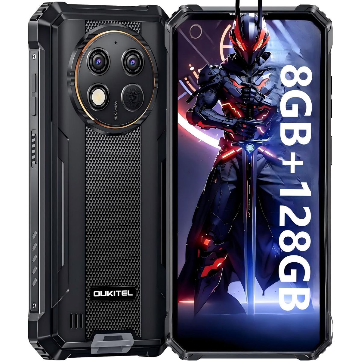 OUKITEL - Oukitel G1S Celular 8GB+128GB 10600mAh 13MP Android 15 Smartphone