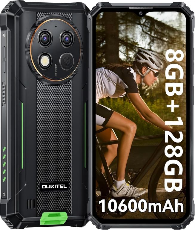 OUKITEL G1S Celular 8GB+128GB 10600mAh 13MP Android 15 Smartphone