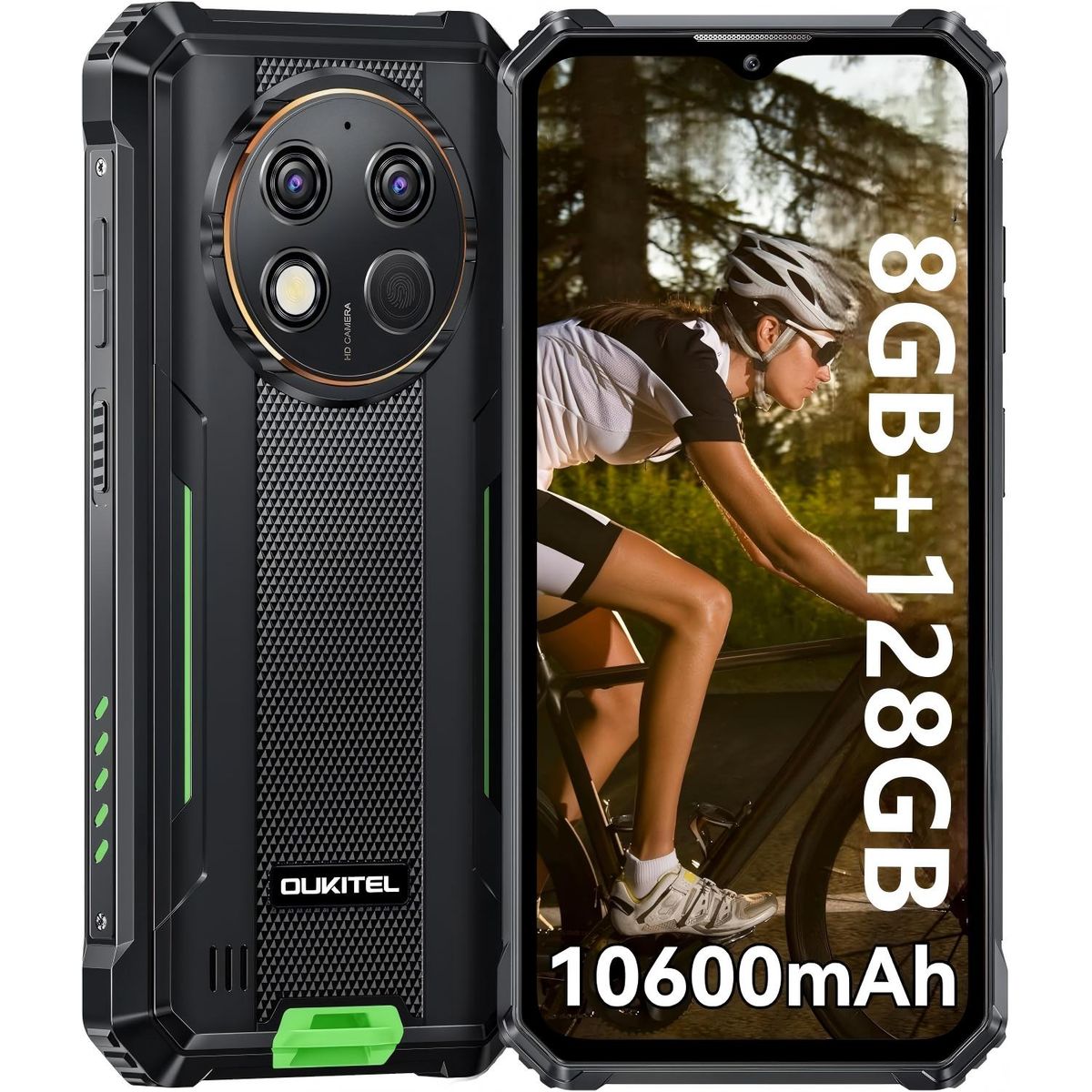 OUKITEL - Oukitel G1S Celular 8GB+128GB 10600mAh 13MP Android 15 Smartphone