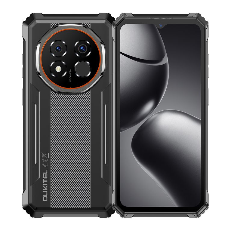 OUKITEL G6 Celular 16GB+128GB 10600mAh Android 16 Smartphone