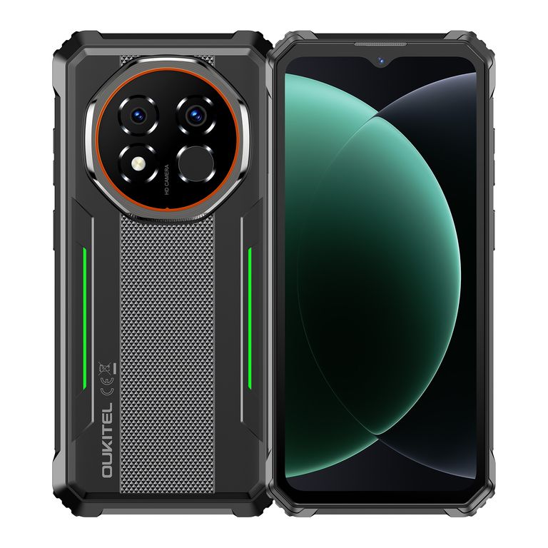 OUKITEL G6 Celular 16GB+128GB 10600mAh Android 16 Smartphone
