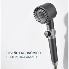 MOVI - Cabezal De Ducha Alta Presion 4 En 1 con manguera