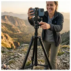 MALIK - Trípode Fotografía Chengzhi 8899 Ajuste 360°