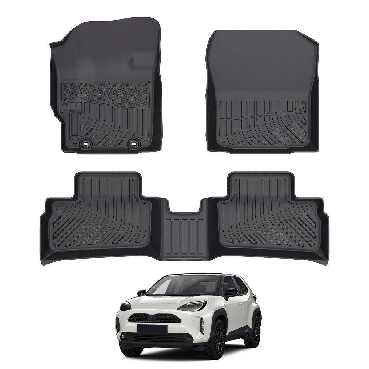 KUANGYE - Pisos Calce Perfecto Para Toyota Yaris Cross 2023 Al 2025