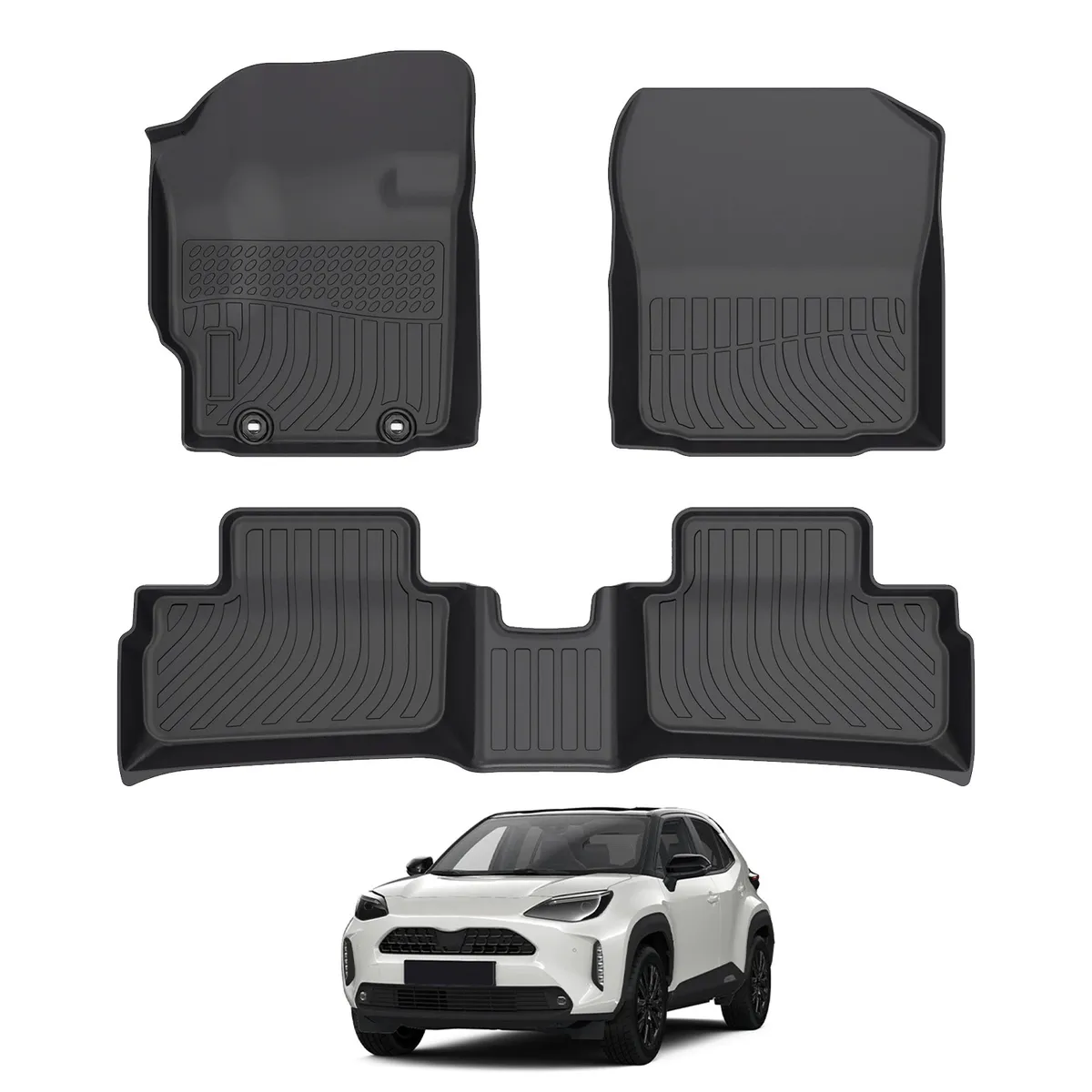 KUANGYE - Pisos Calce Perfecto Para Toyota Yaris Cross 2023 Al 2025