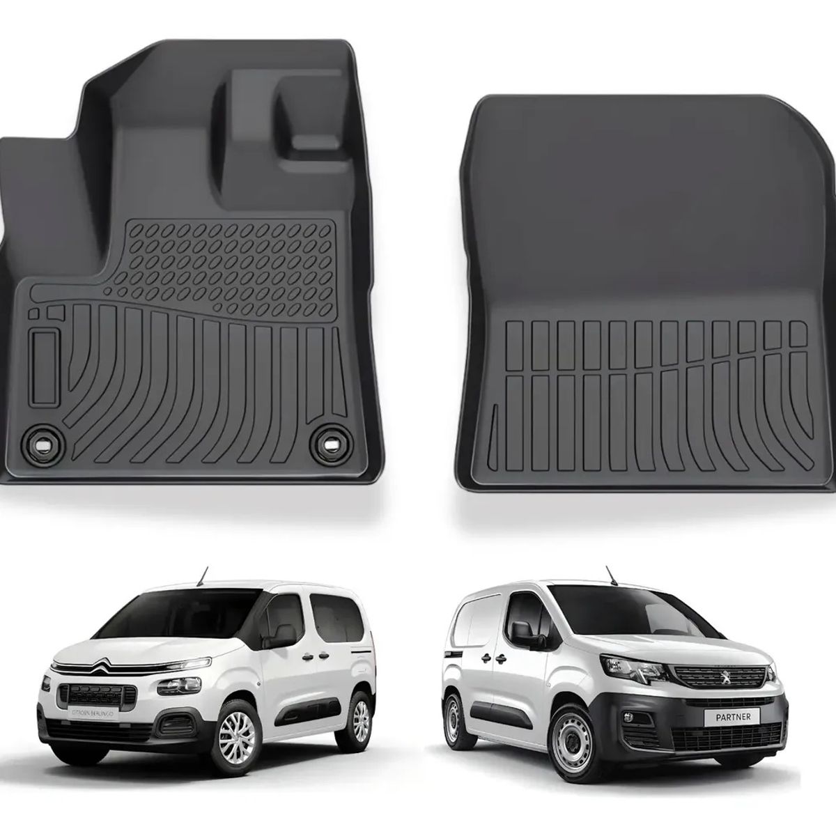 KUANGYE - Pisos Calce Perfecto Para Partner Berlingo Y Opel Combo Del 19-25+