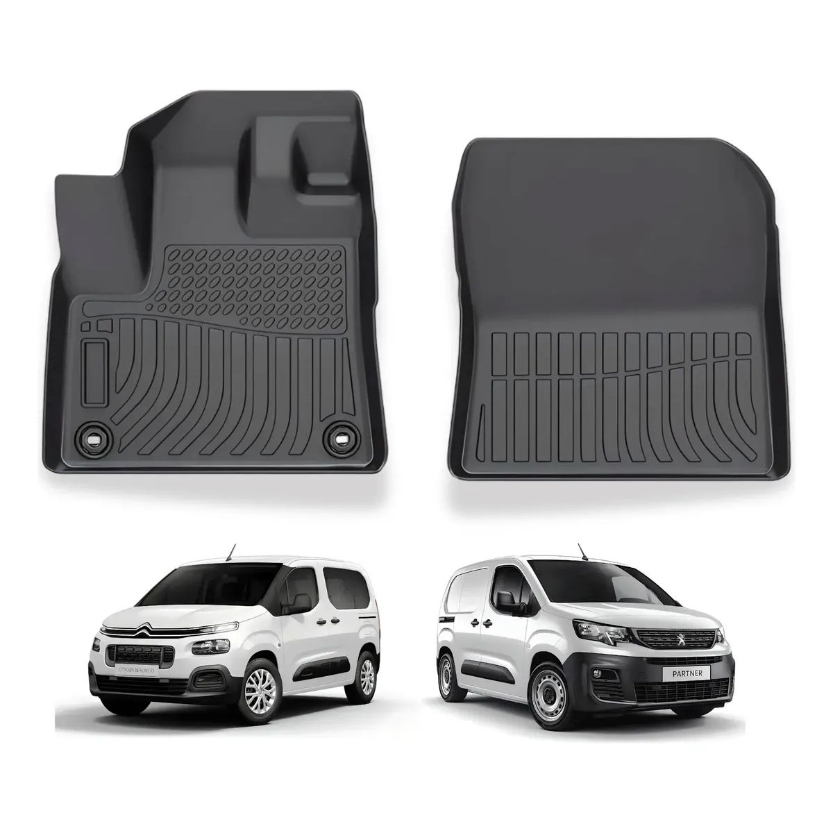 KUANGYE - Pisos Calce Perfecto Para Partner Berlingo Y Opel Combo Del 19-25+