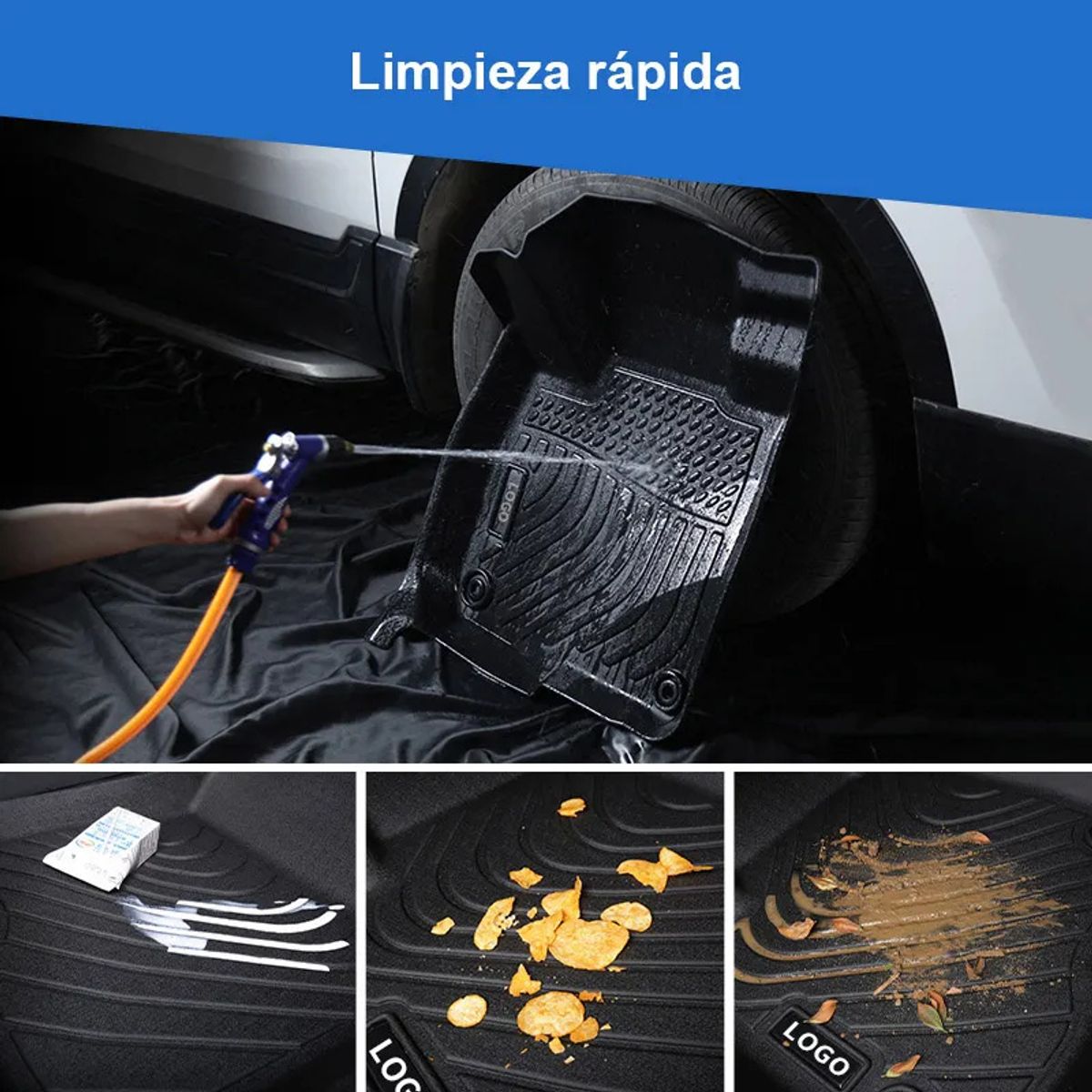 KUANGYE - Pisos Calce Perfecto Para Partner Berlingo Y Opel Combo Del 19-25+