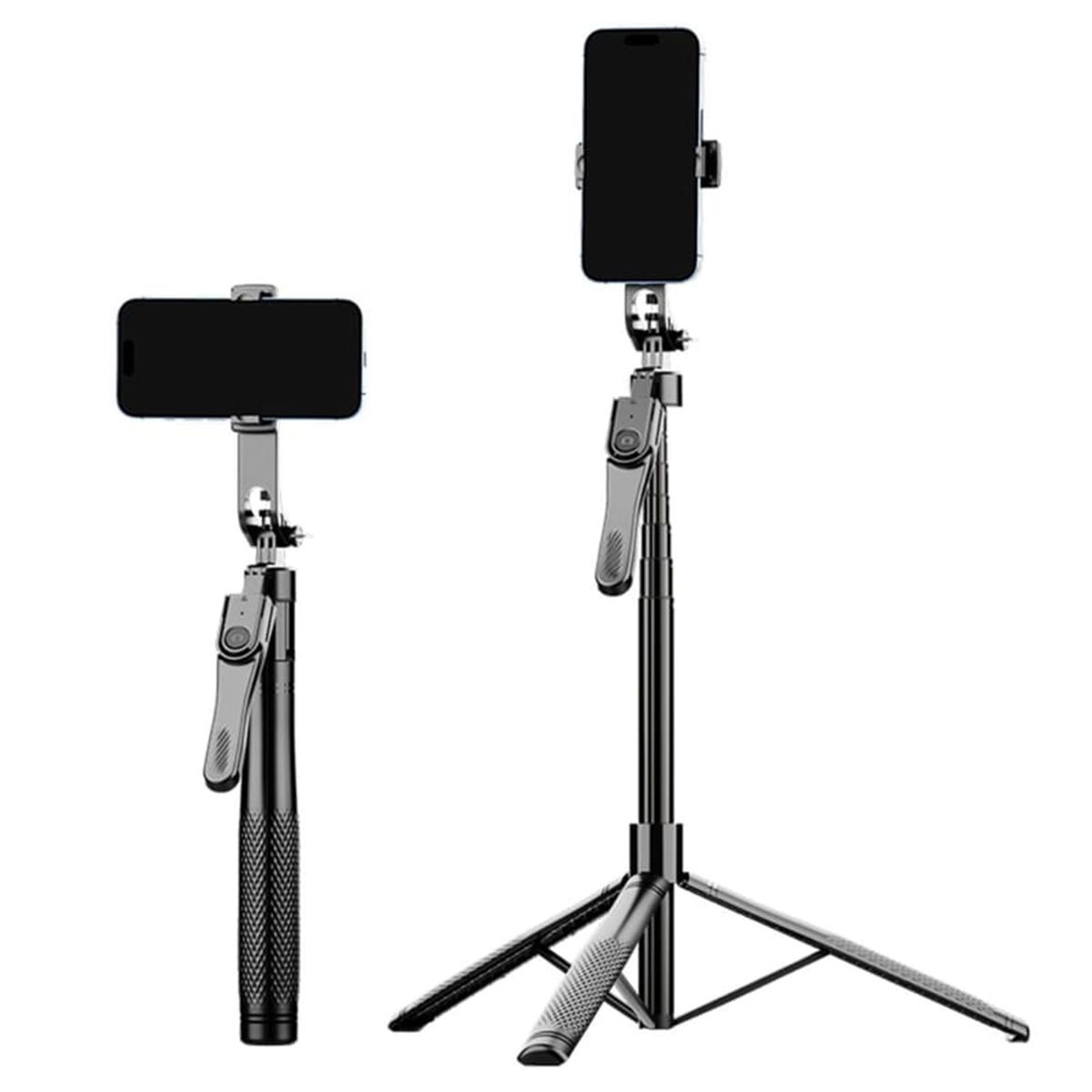 MALIK - Selfie Stick Trípode K29 2.15 m Ajustable