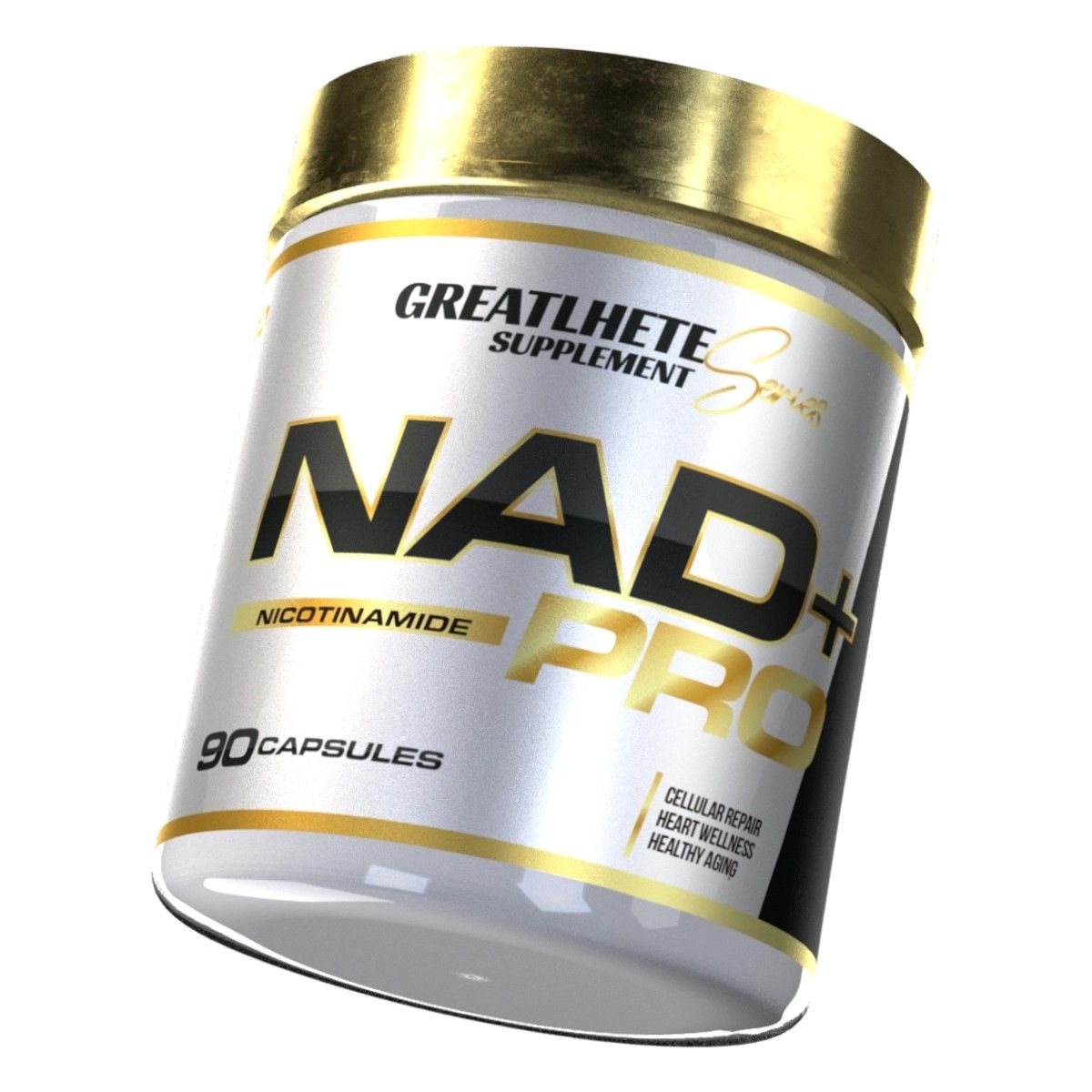 GREATLHETE - NAD+ PRO NICOTINAMIDE 90 CÁPSULAS – GREATLHETE