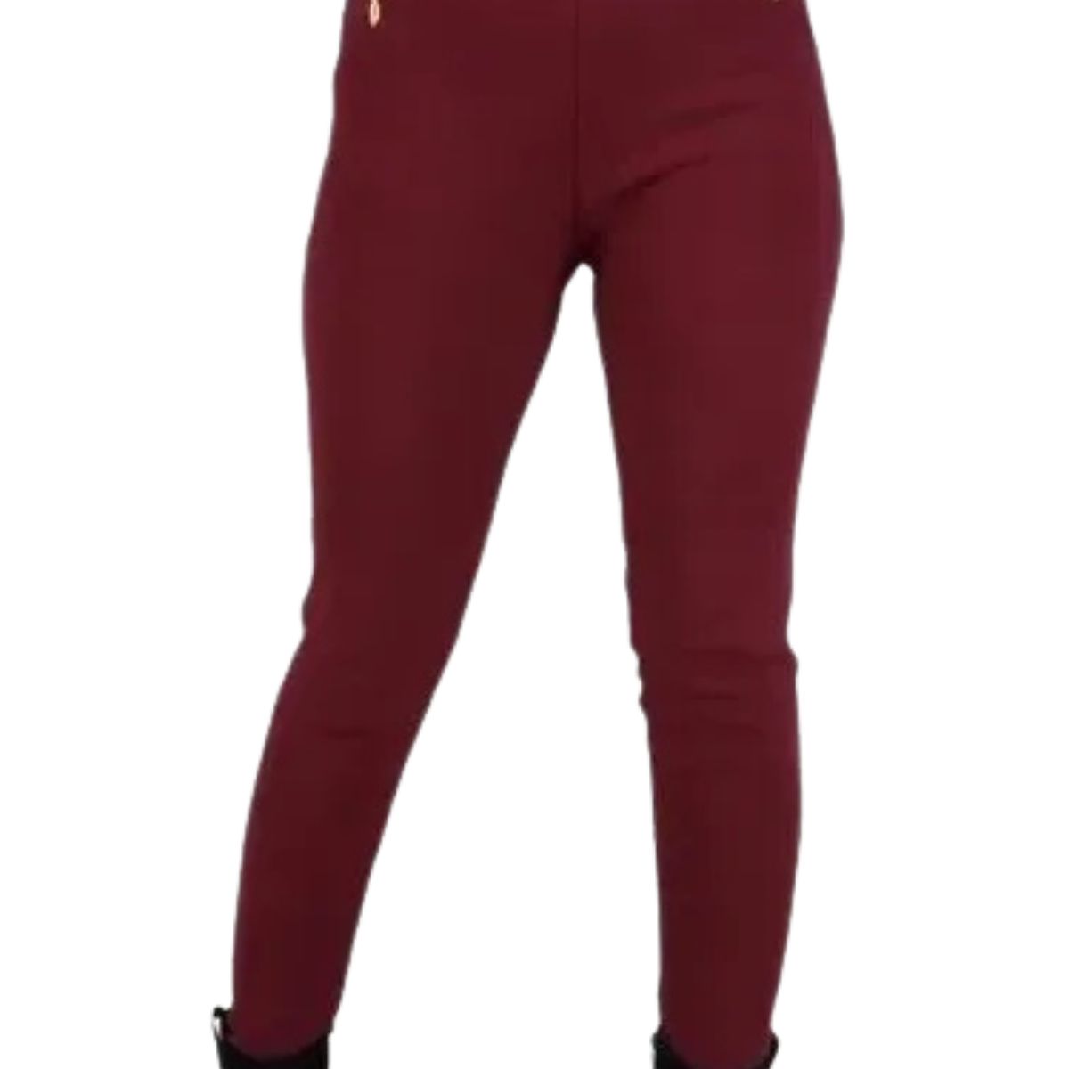 LOOK SHOP - Pantalón Calza Forro Piel. Bolsillo Cierre. M A Xl. O597