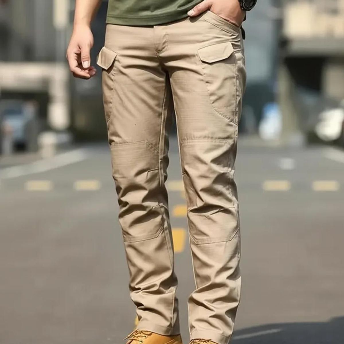 BLUE MOUNTAIN - PANTALON TACTICO MULTIFUNCIONAL PARA HOMBRE