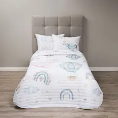 ROSEN - Cubrecama Arcoíris 1.5 Plazas